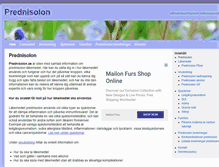 Tablet Screenshot of prednisolon.se